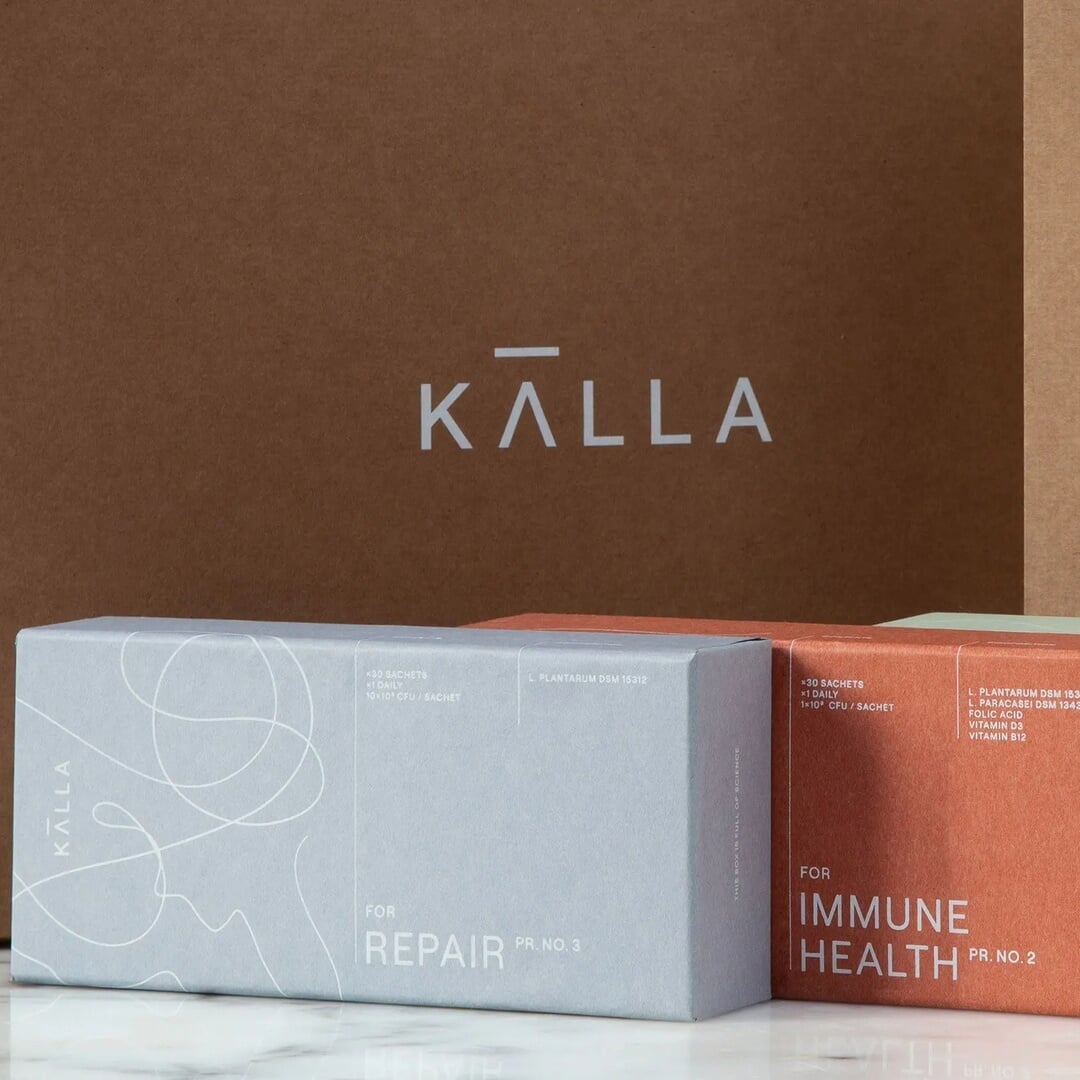 Brand Identity and Naming for Probiotic Brand Källa