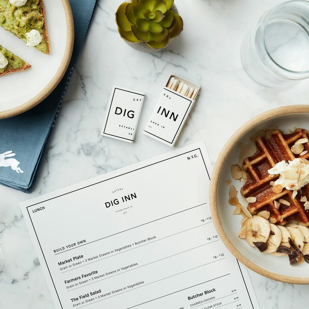 Brand Identity Overhaul for Dig Inn