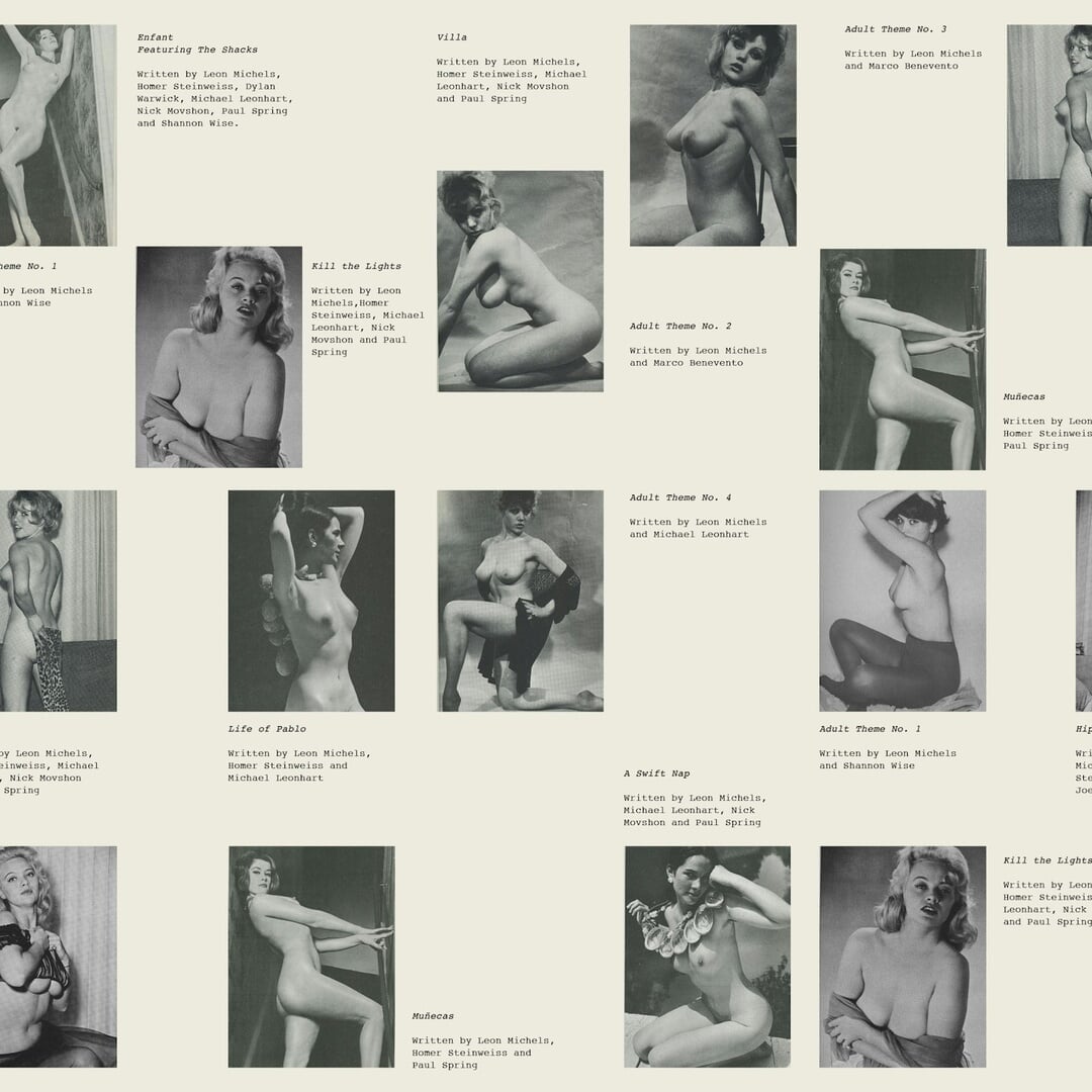 Album Packaging and Art Direction for Leon Michels's Adult Themes