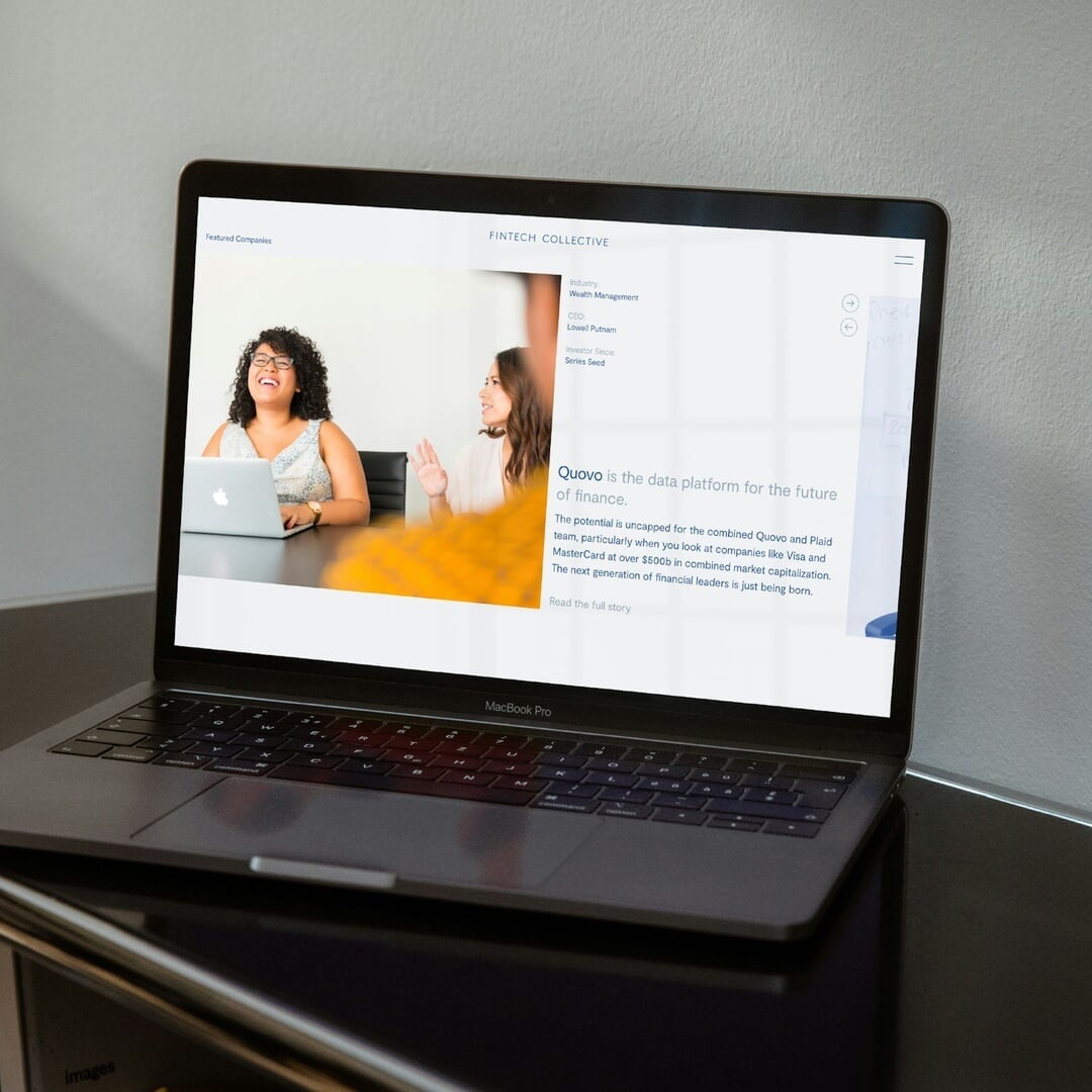 Brand Identity Refresh for FinTech Collective