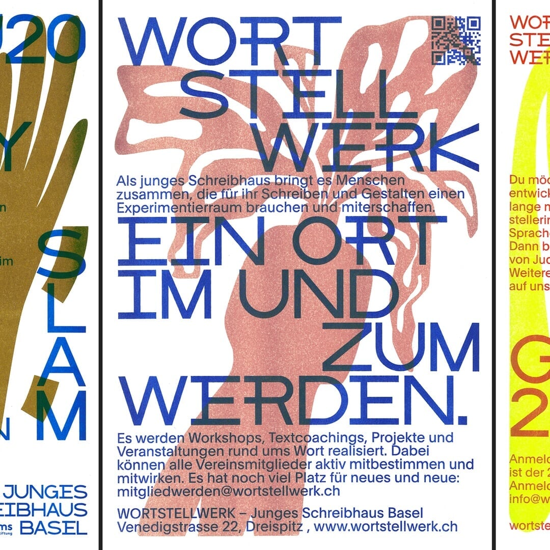 Visual Identity for Wortstellwerk Theater Collective