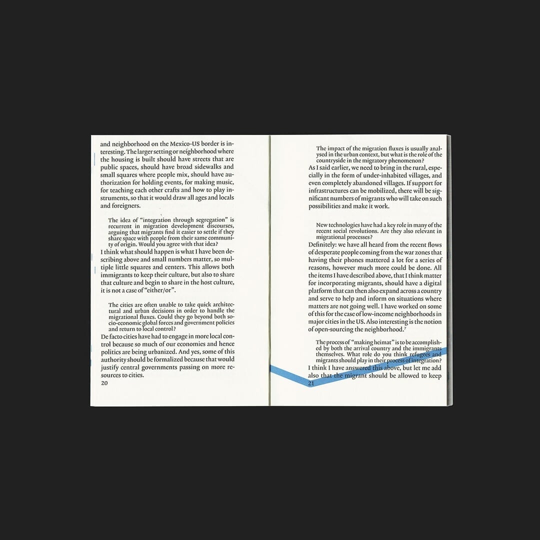 Editorial Design for Making Heimat Exhibition
