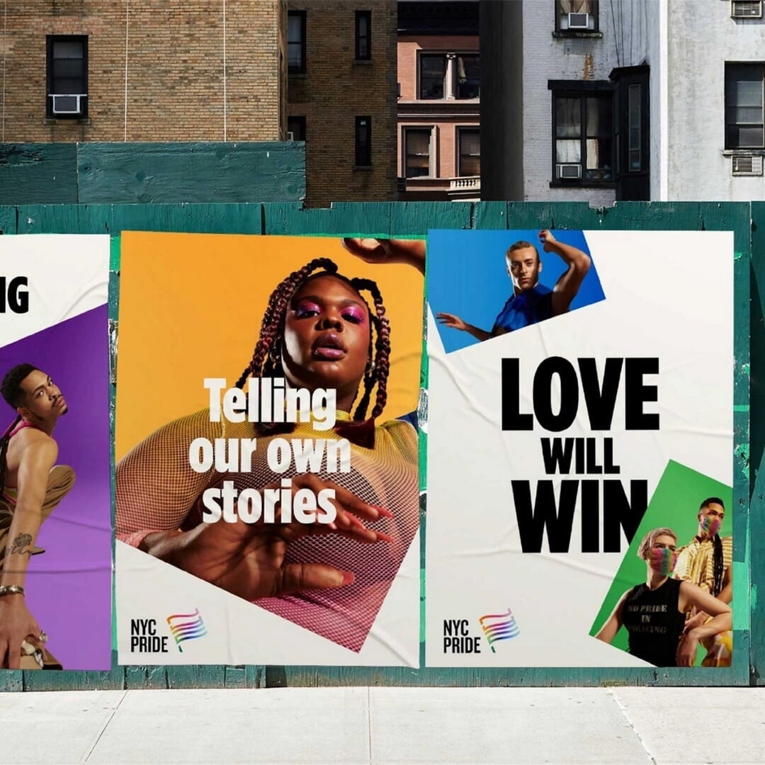 Brand Identity Redesign for NYC Pride