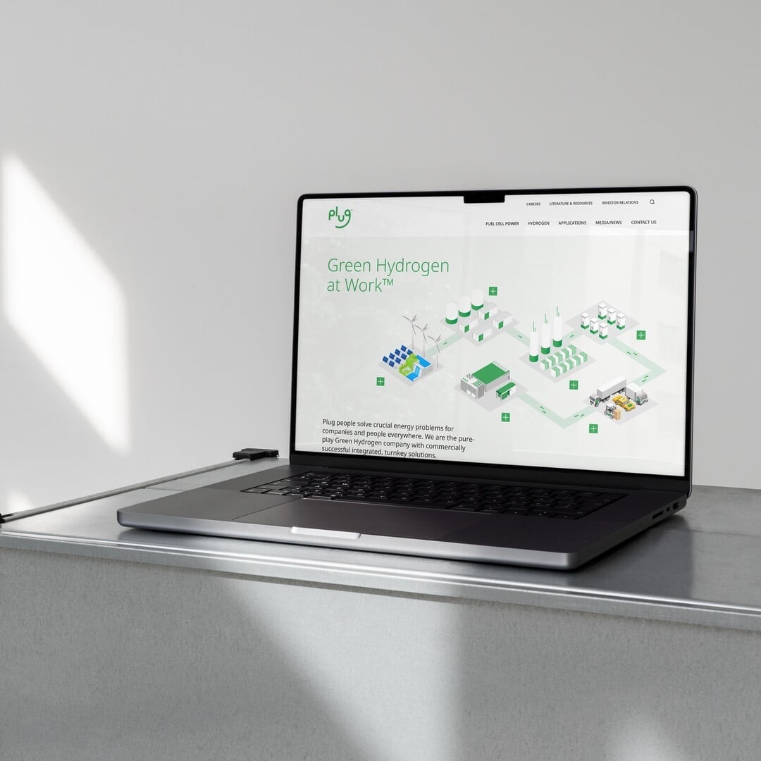 Brand Identity Redesign for Plug Power