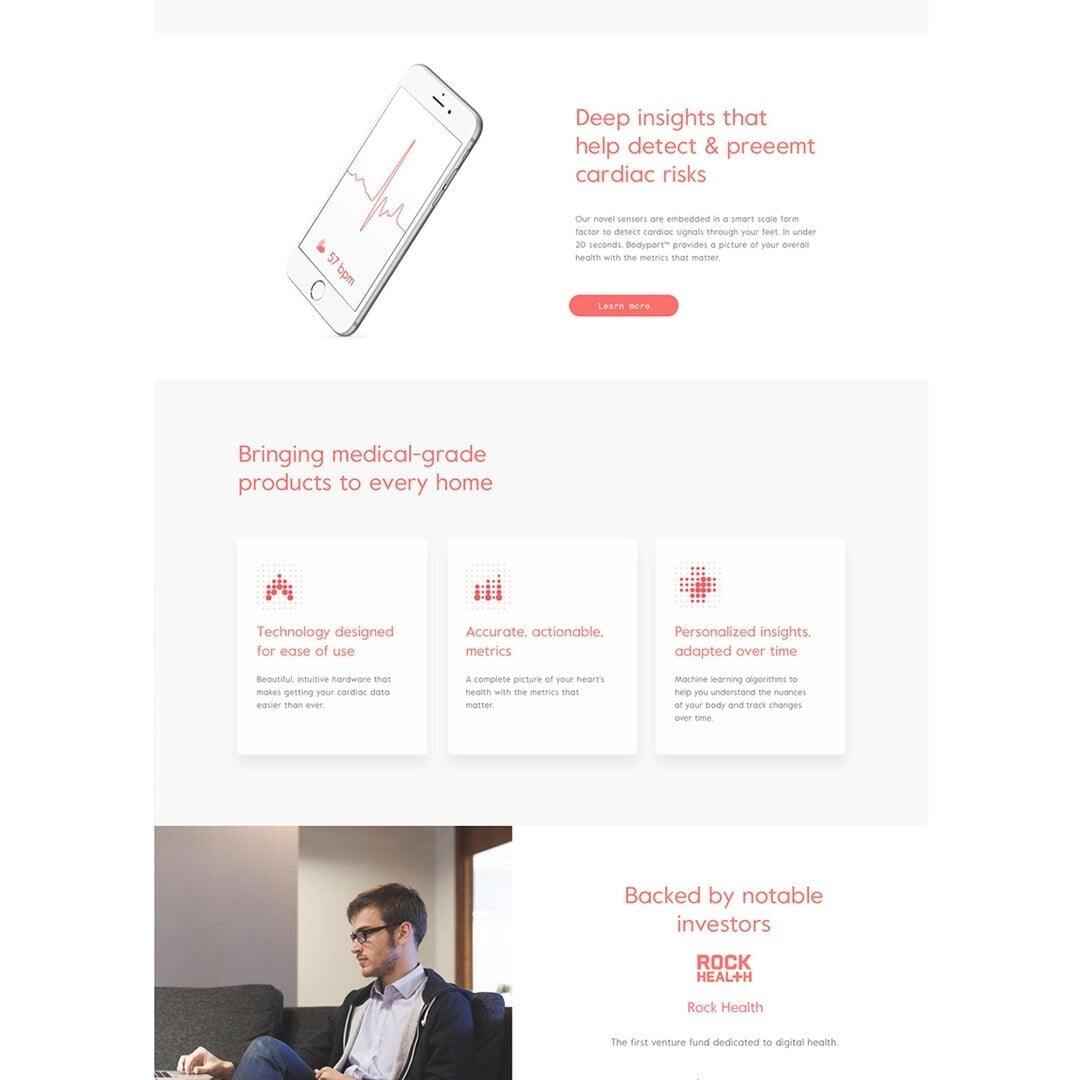 Brand Identity and Interactive Design for Bodyport