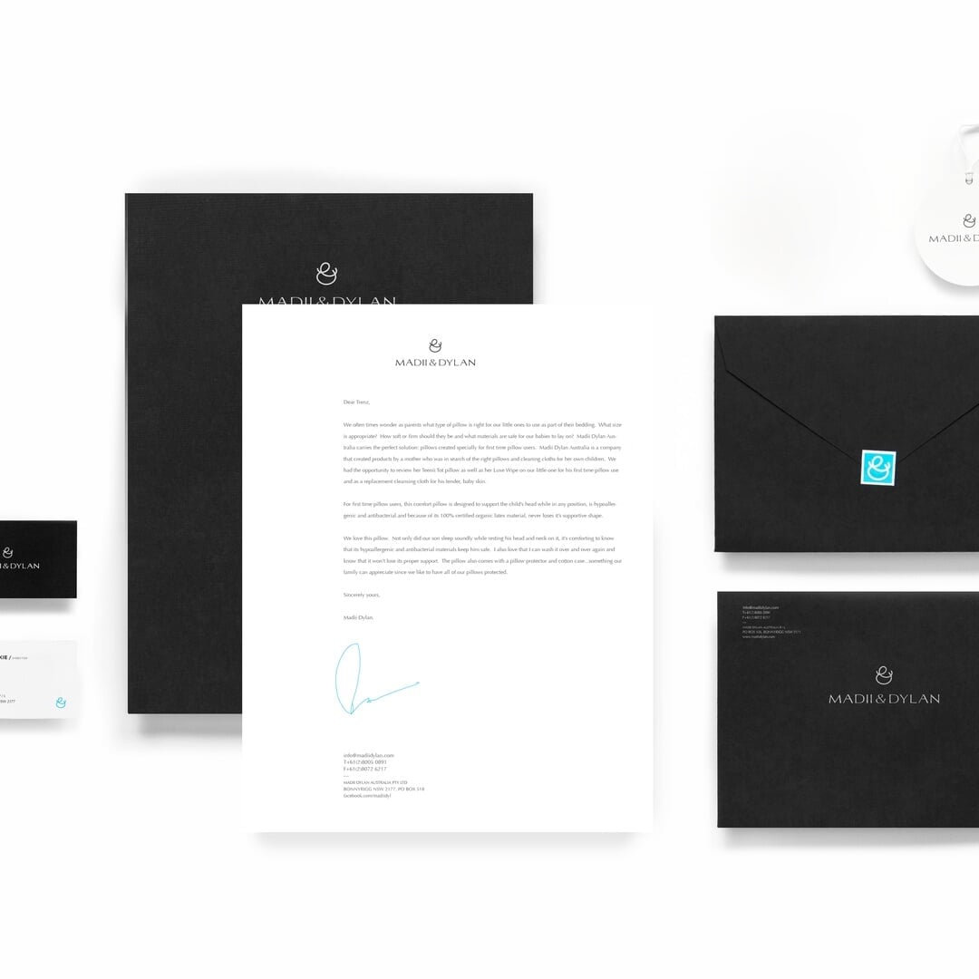 Brand Identity and Packaging for Madii & Dylan