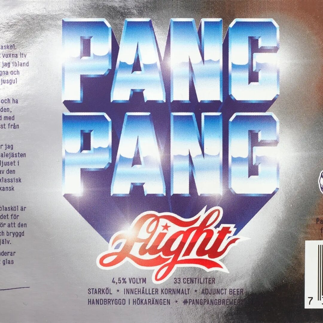 Brand Identity for PangPang Aight Beer