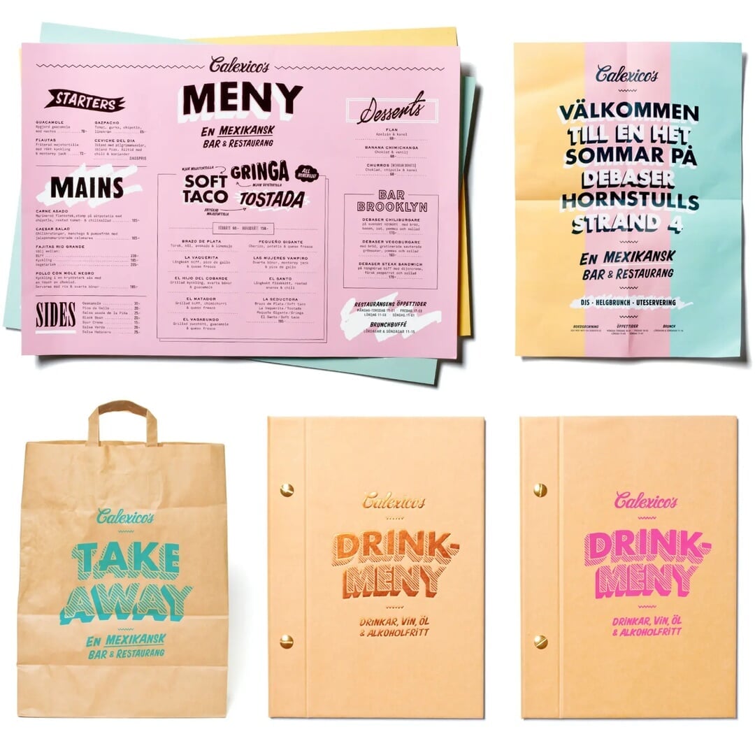 Brand Identity for Calexico’s Mexican Restaurant