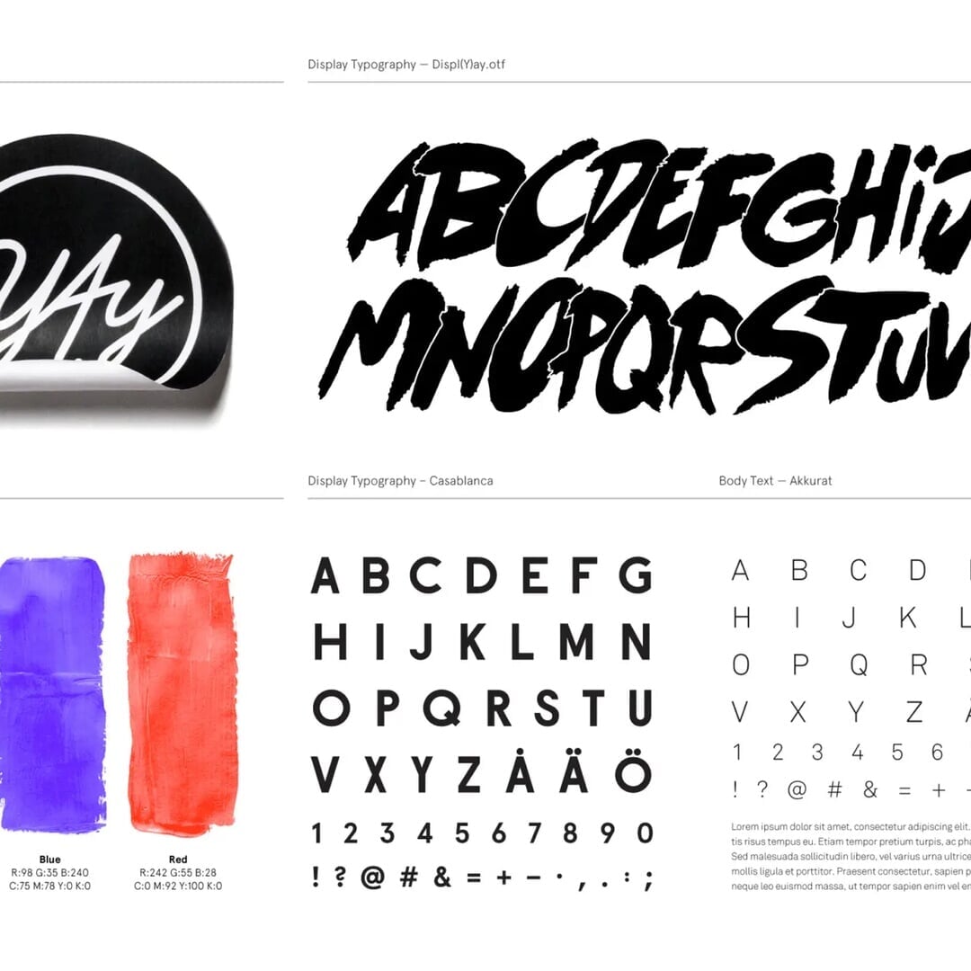 Festival Concept and Branding for YAY Festival