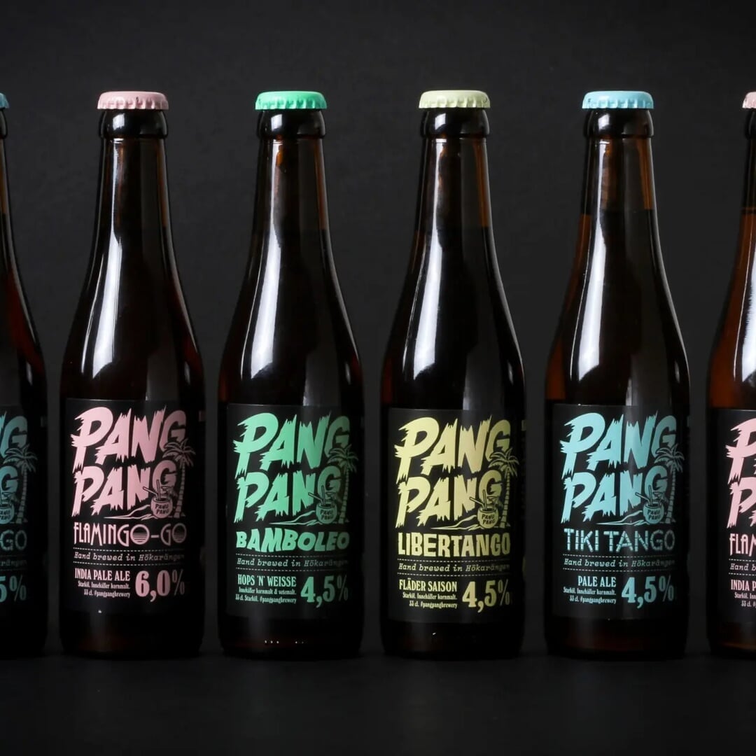 Packaging Design for PangPang Brewery Summer Beer Series