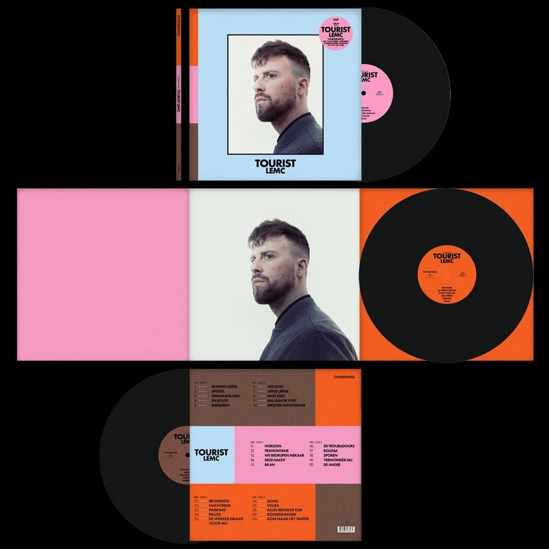 Album Packaging for Tourist LeMC's Best-Of Release