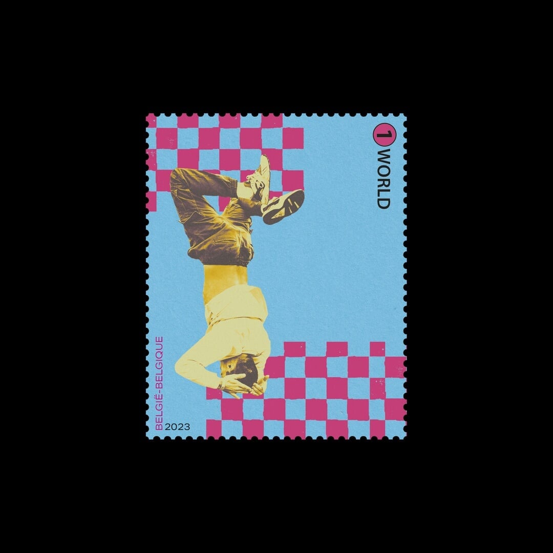 Stamp Design for BPost Breaking Series