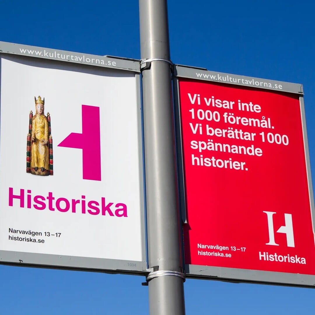 Visual Identity for the Swedish History Museum