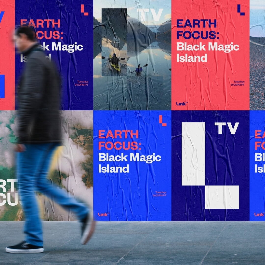 Brand and Motion Identity for Link TV