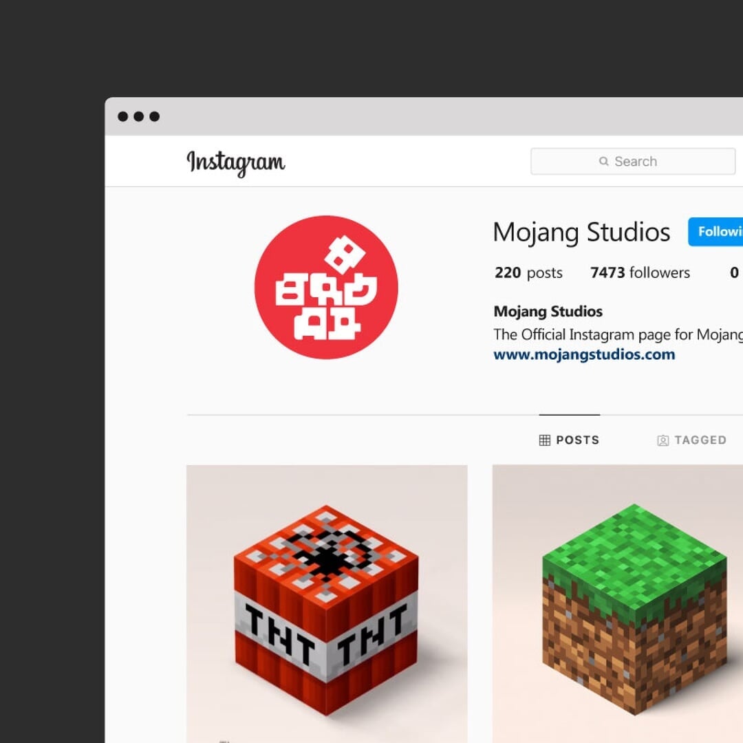 Brand Identity for Mojang Studios
