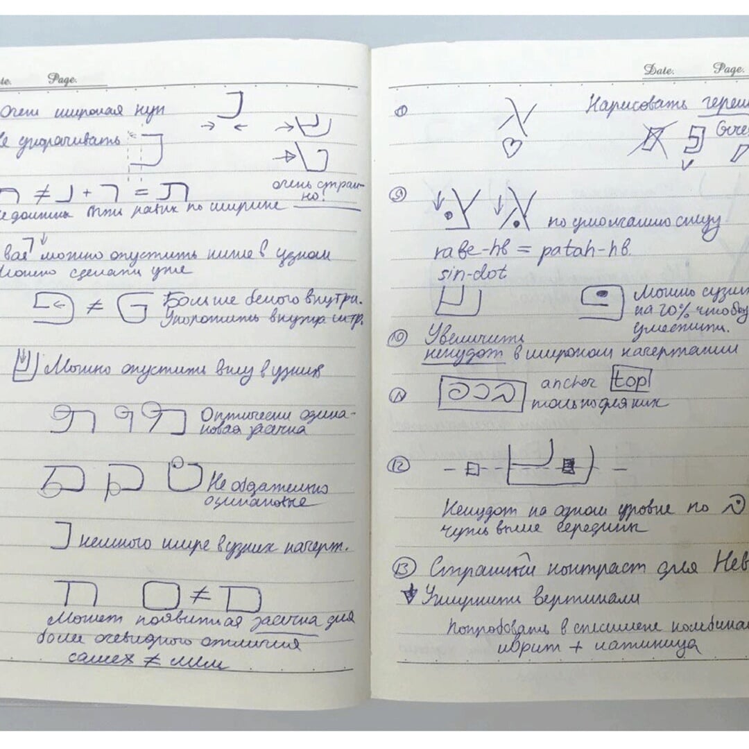 Typeface Design for CoFo Peshka