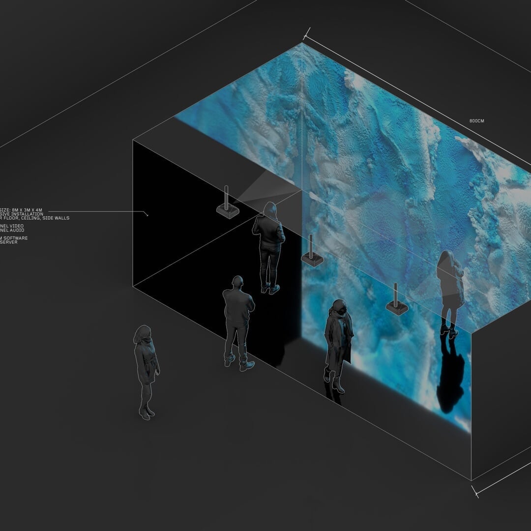 Immersive Data Installation for NASA Visualization