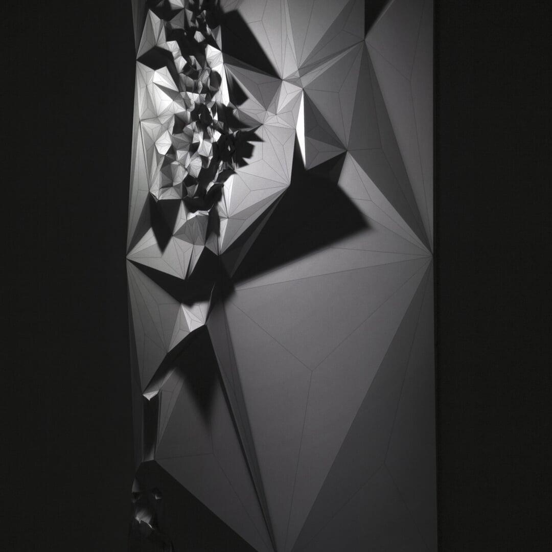 Parametric Data Sculpture for Presentism Exhibition