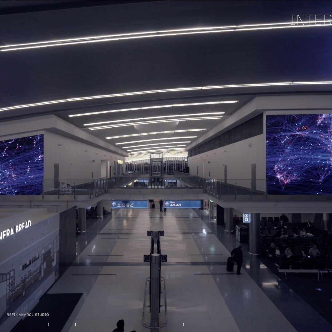 Data Sculpture for Charlotte Douglas International Airport