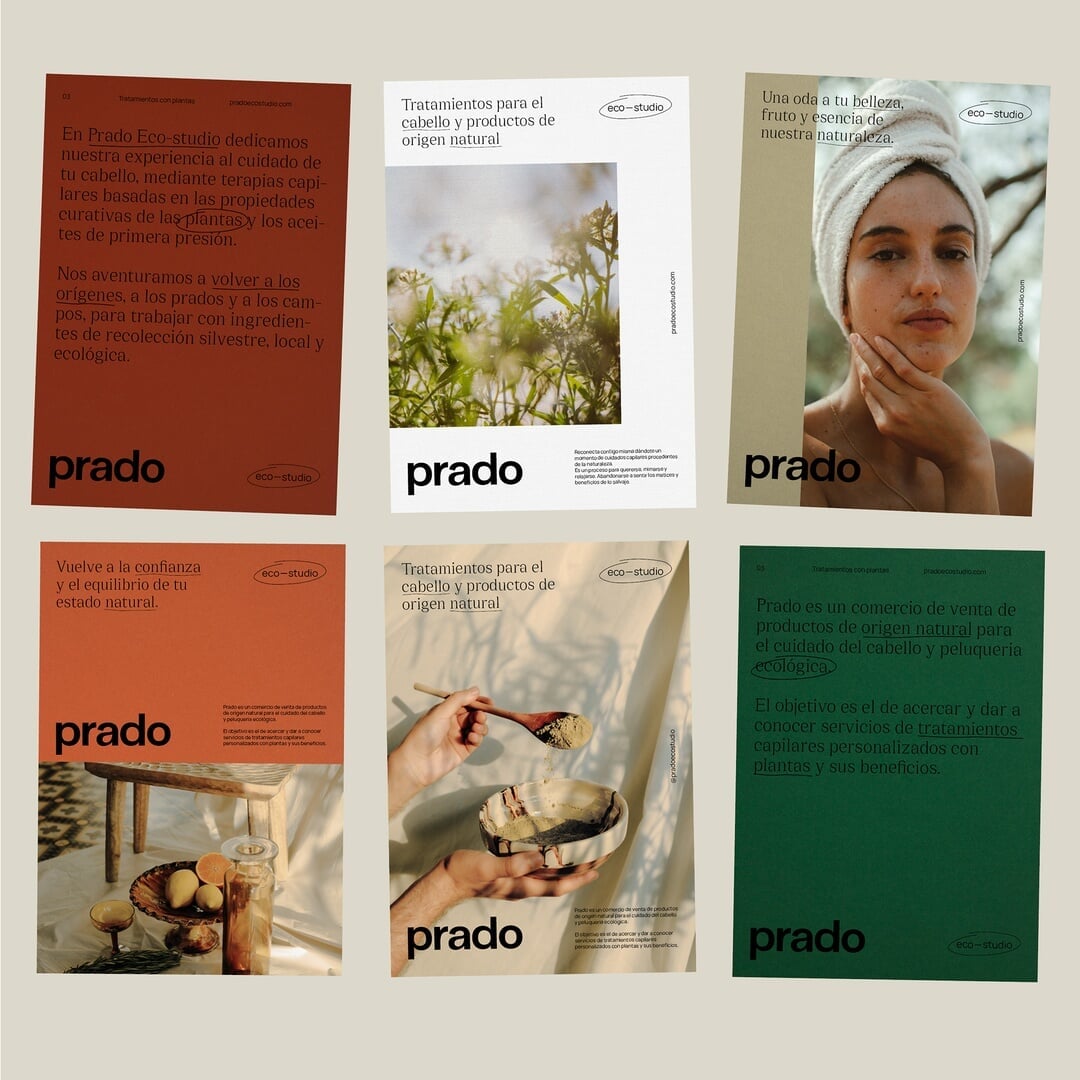 Brand Identity for Prado Eco-Studio