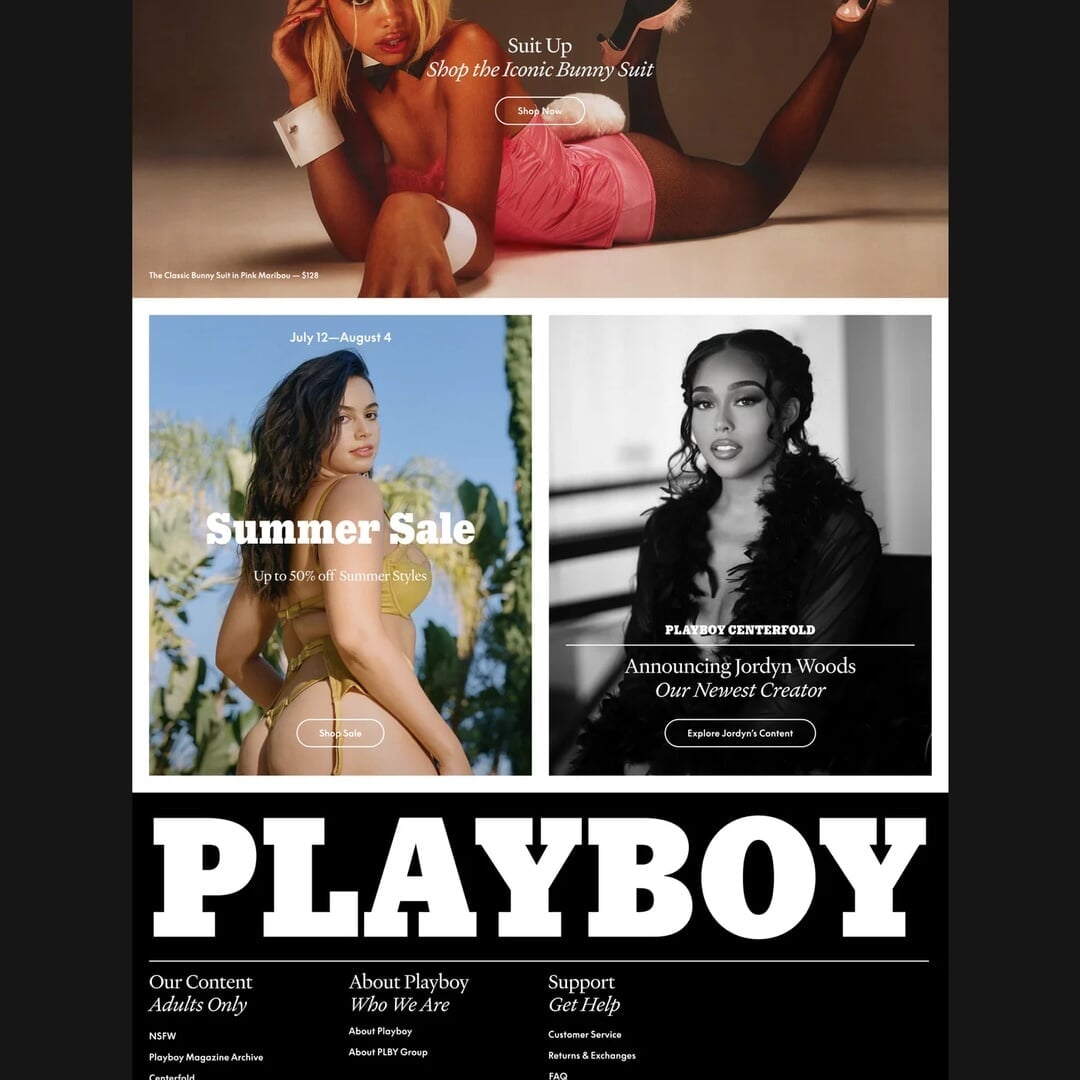 Brand Identity for Playboy