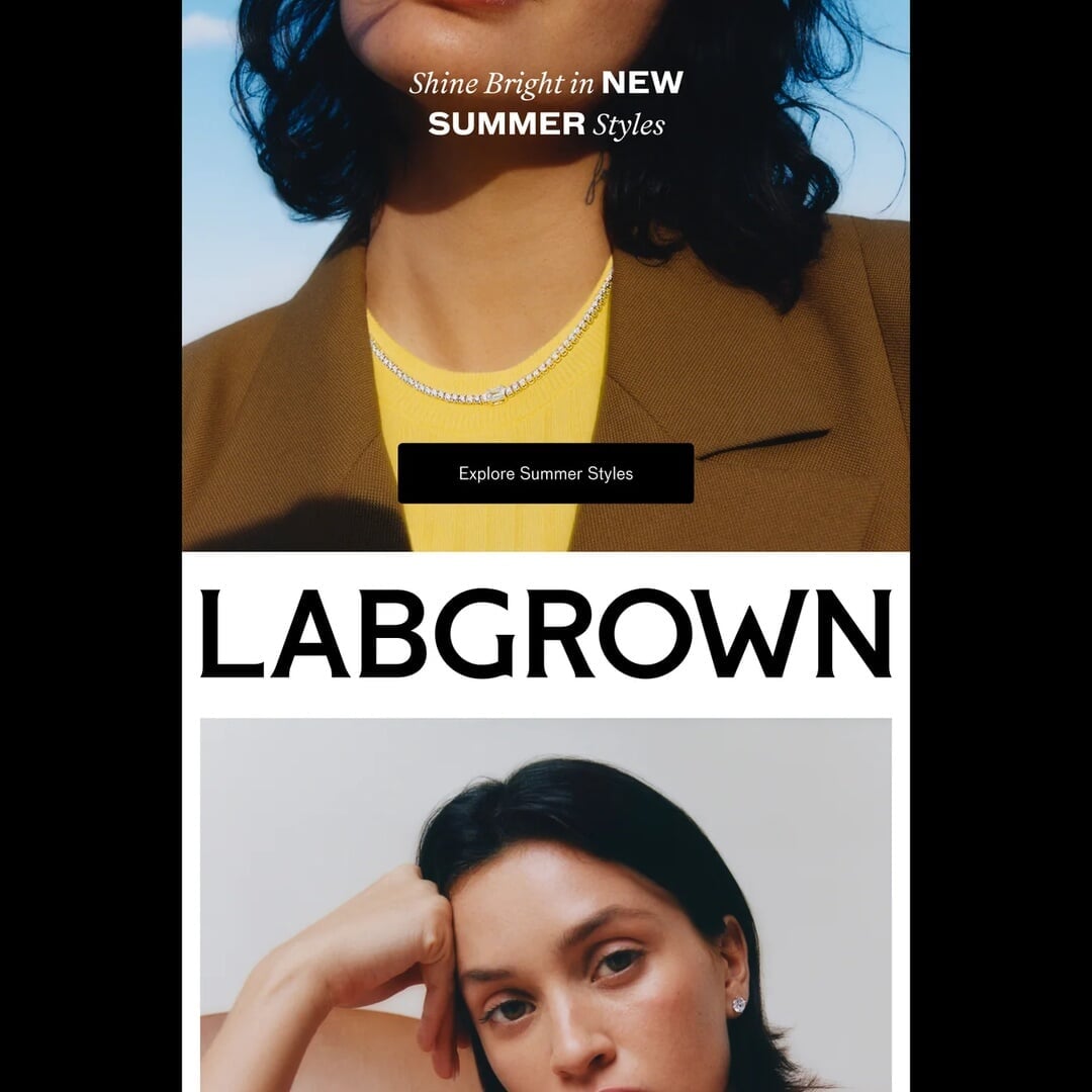 Brand Identity for Lightbox Lab-Grown Diamonds