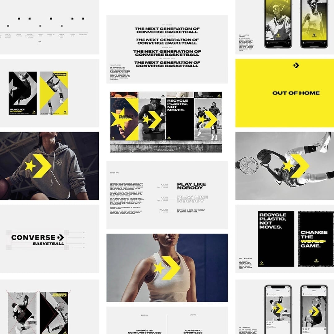 Brand Identity for Converse Basketball Relaunch