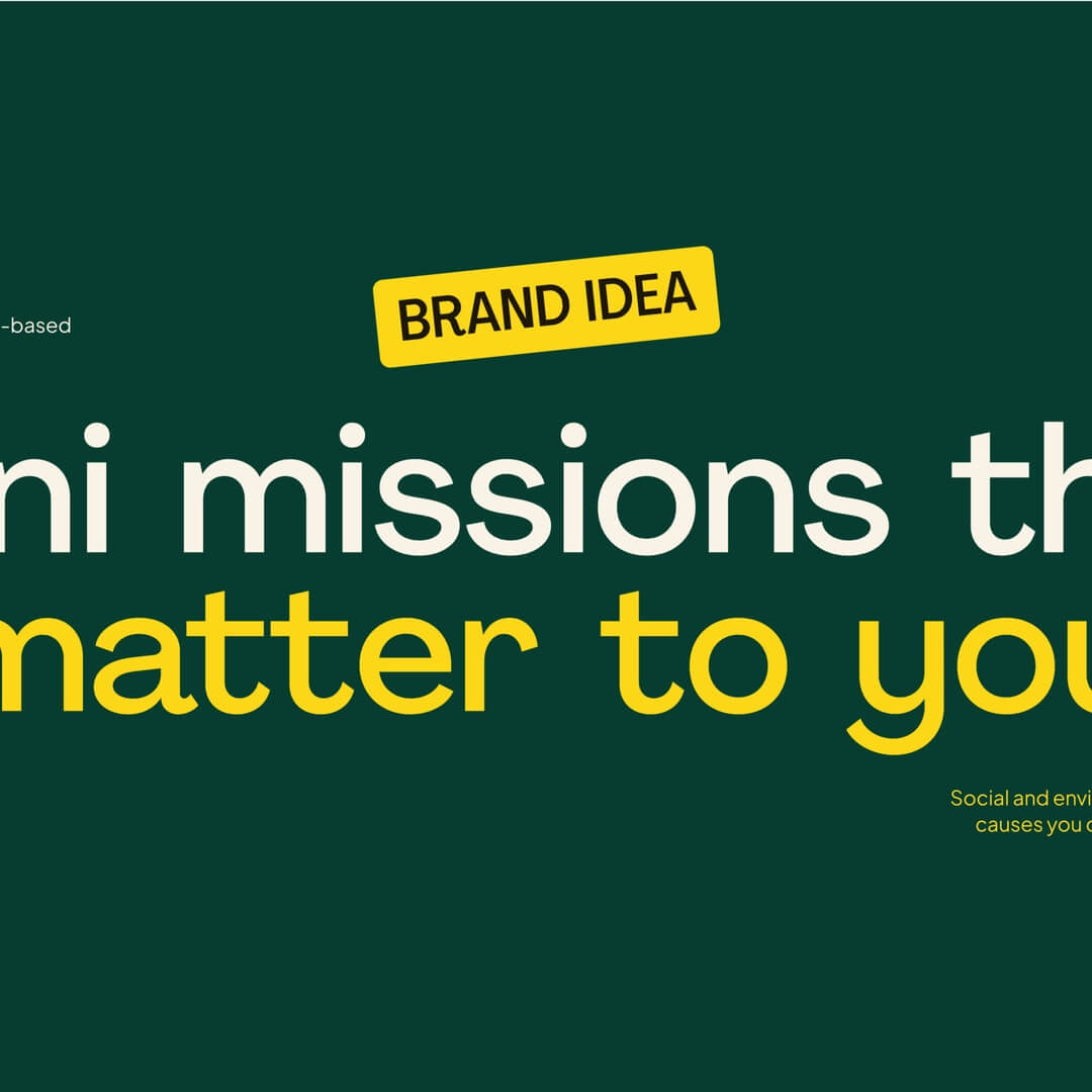 Brand Identity for a Social Impact App