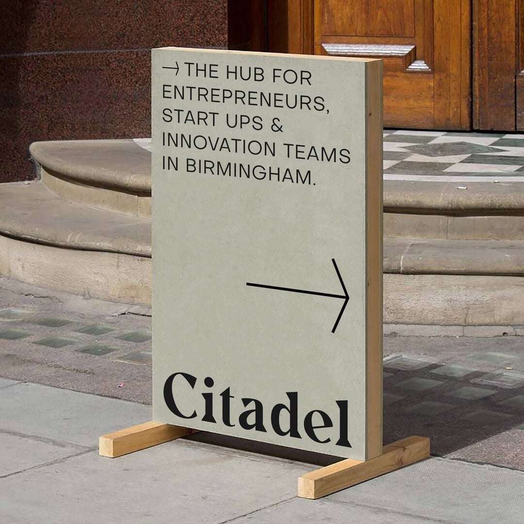 Brand Identity for Citadel Birmingham