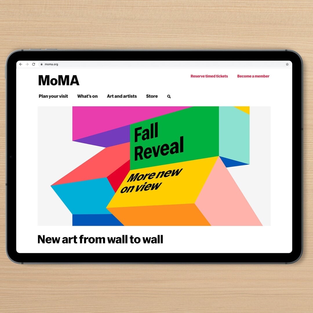 Campaign Design for MoMA Reveal