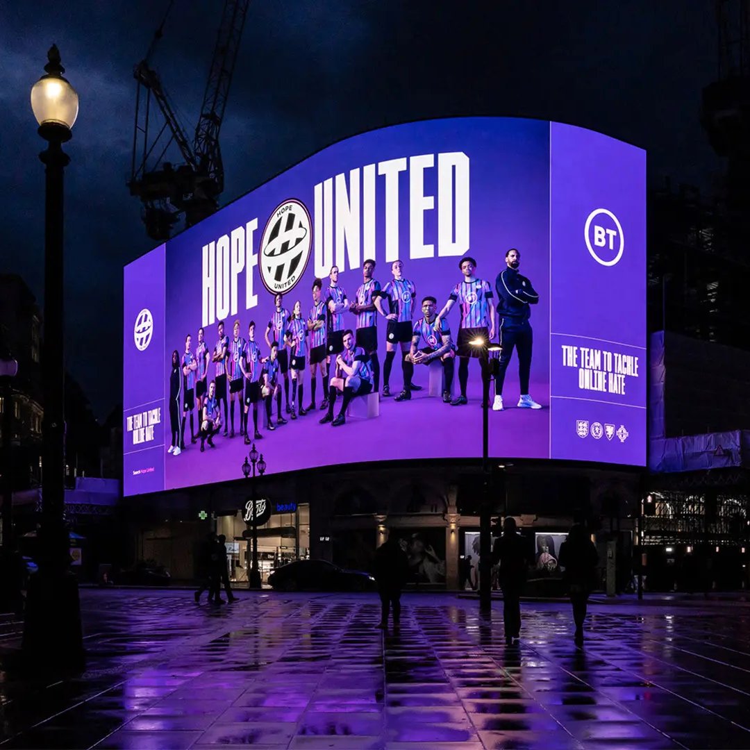 A campaign for a diverse football initiative