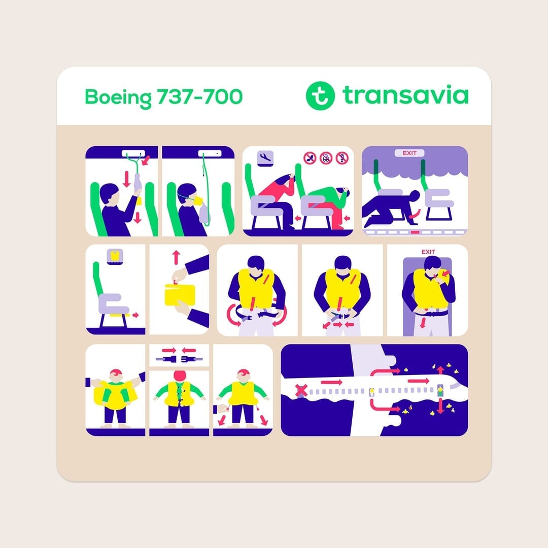 Brand Refresh for Transavia Airline