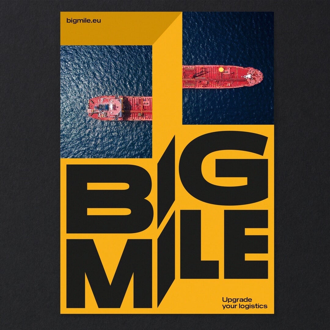 Naming and Visual Identity for Big Mile Logistics Software
