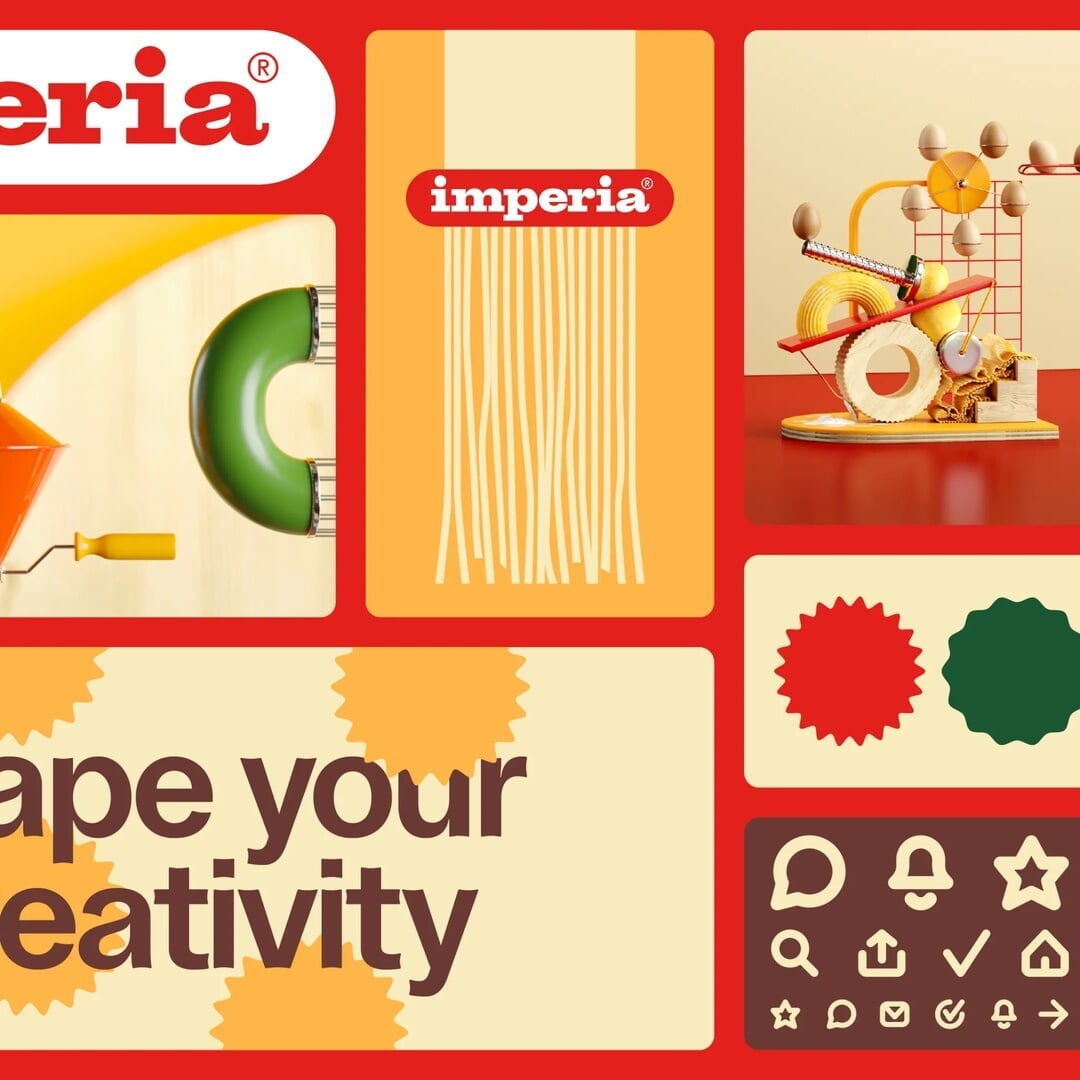 Brand Identity Refresh for Imperia Pasta