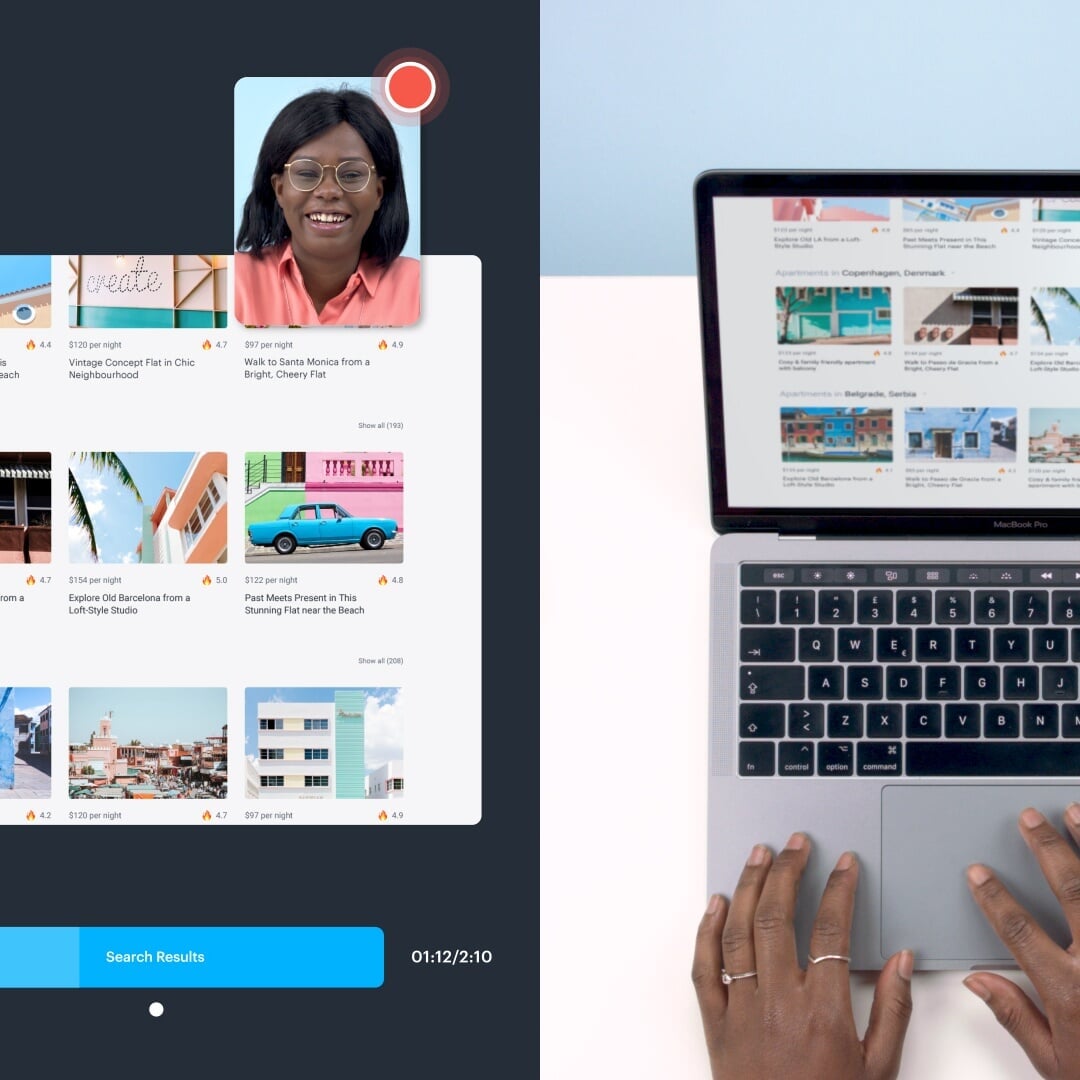 Live Action Video for Marvel App User Testing Tool