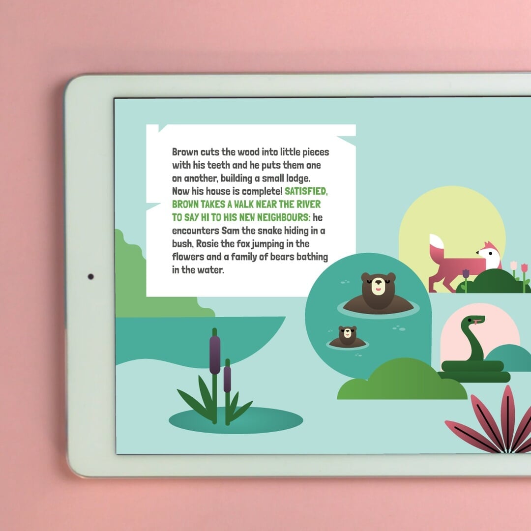 Interactive Motion Stories for Magic Kinder