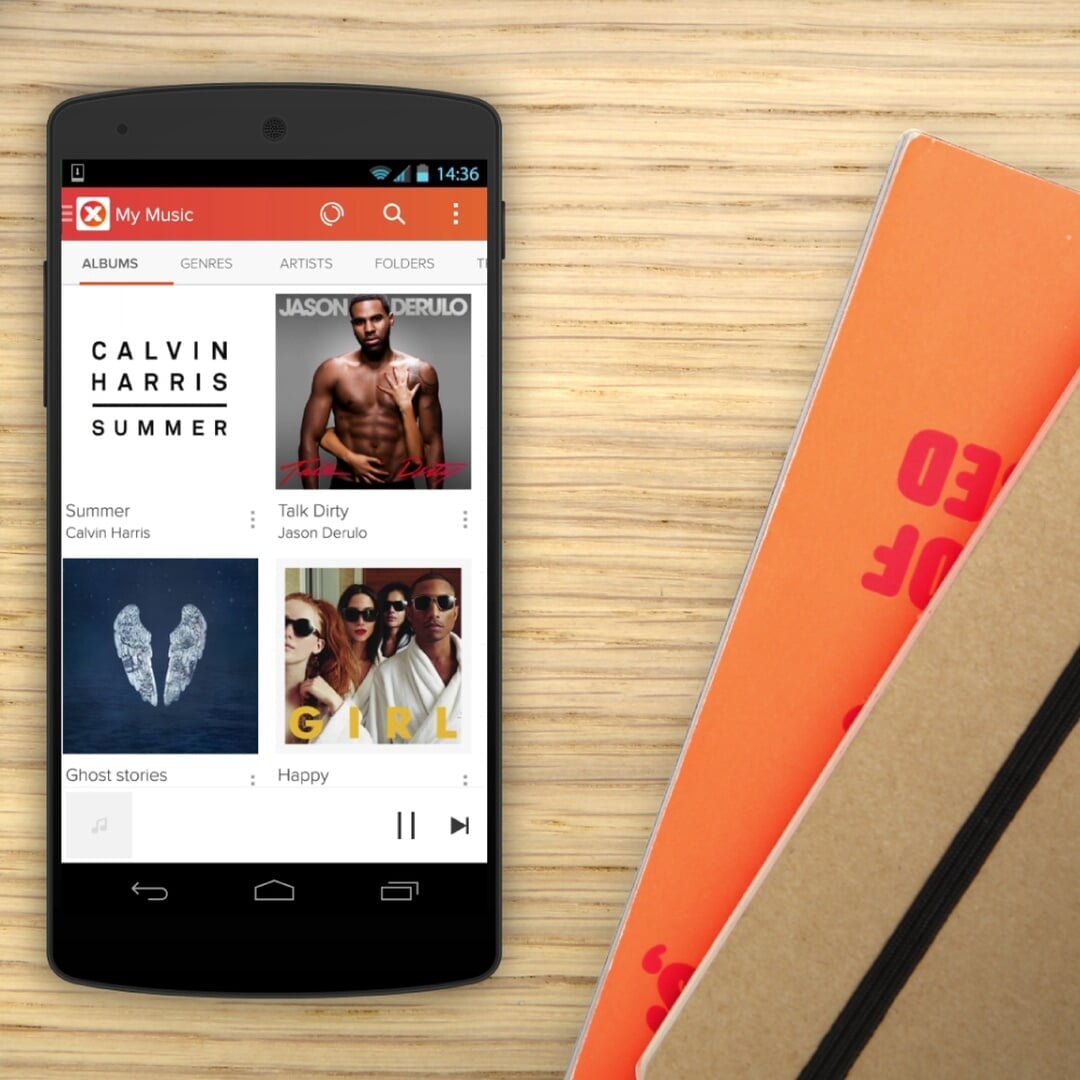 Motion Design for Musixmatch Android App