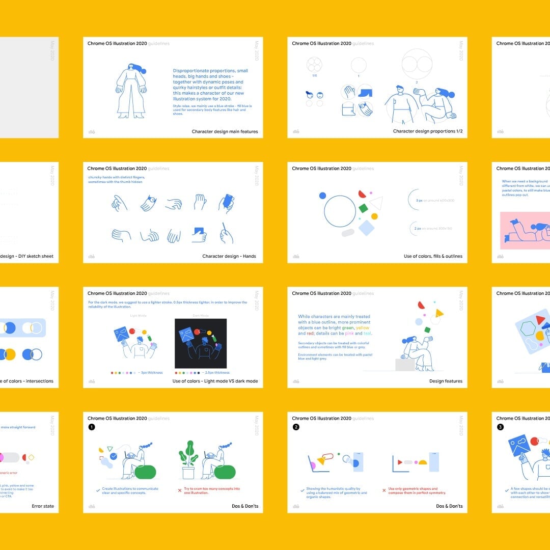 Illustration System for Google Chrome OS