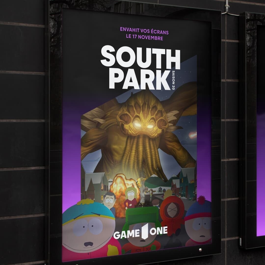 Brand Identity for Game One TV Channel