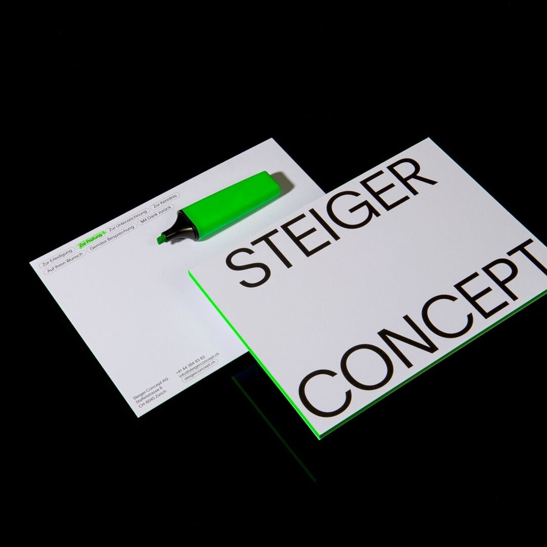 Digital Identity and Website Design for Steiger Concept
