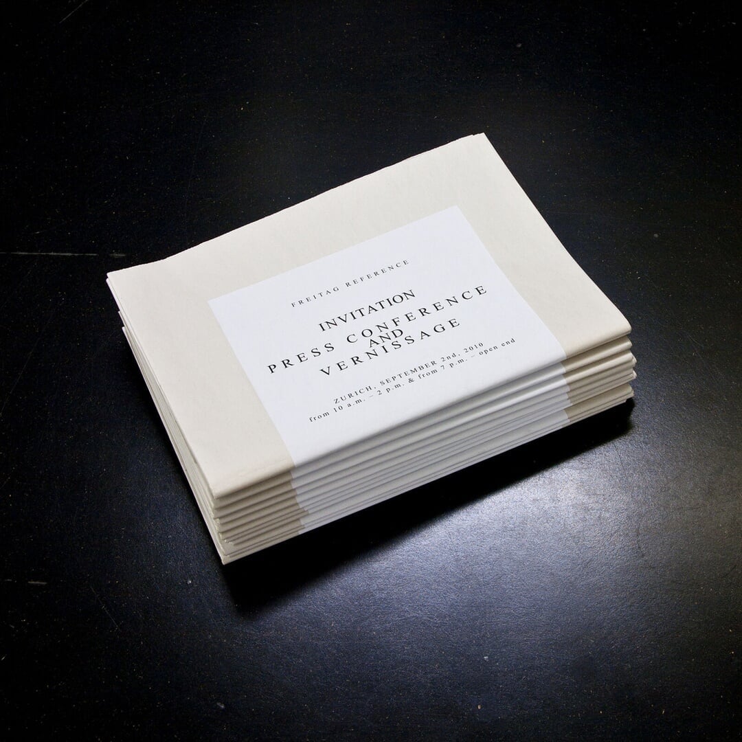 Editorial and Exhibition Design for Freitag Reference Line
