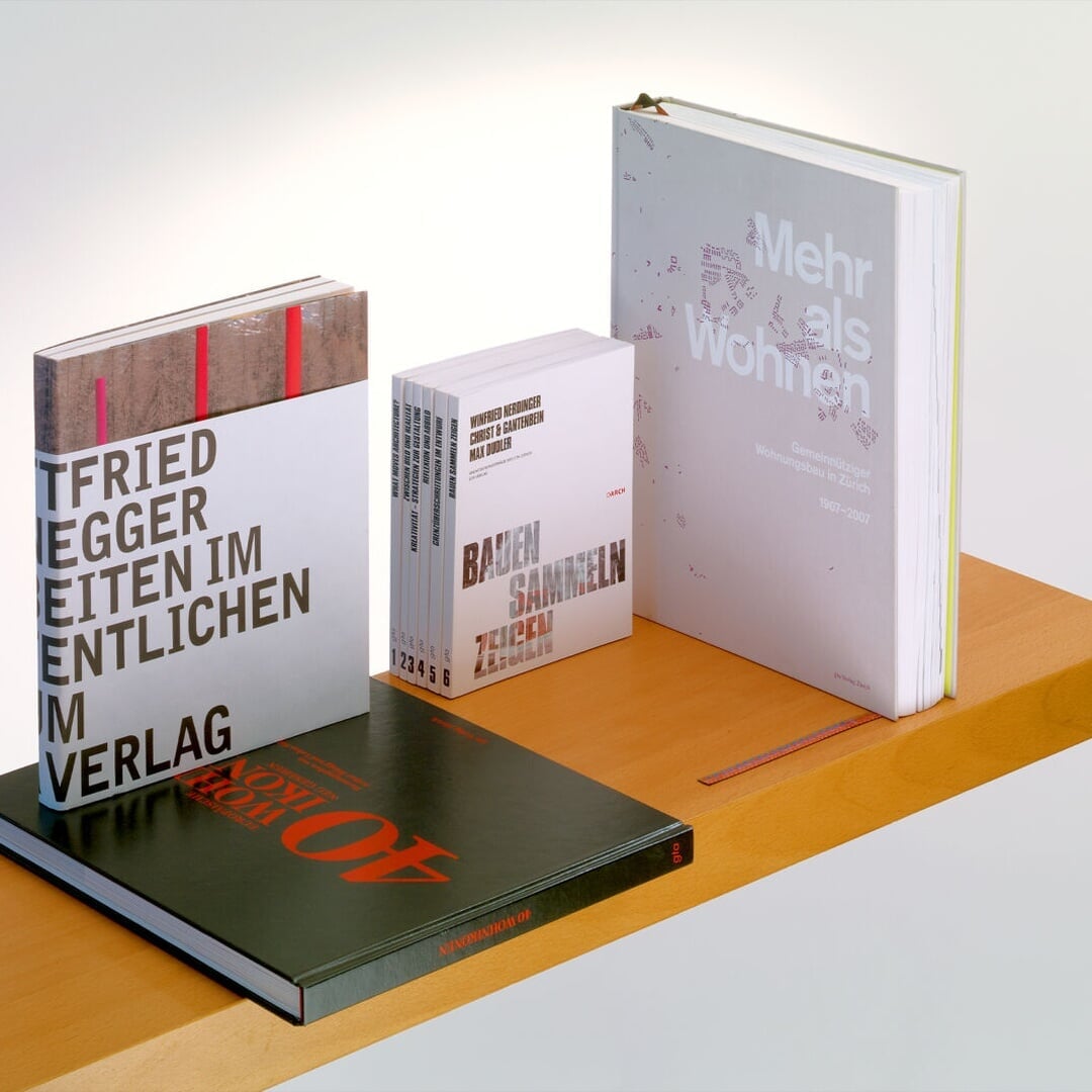Editorial Design for ETH Zurich’s Architecture Publications