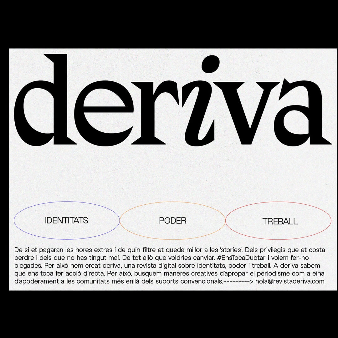 Visual Identity and Website Design for Deriva