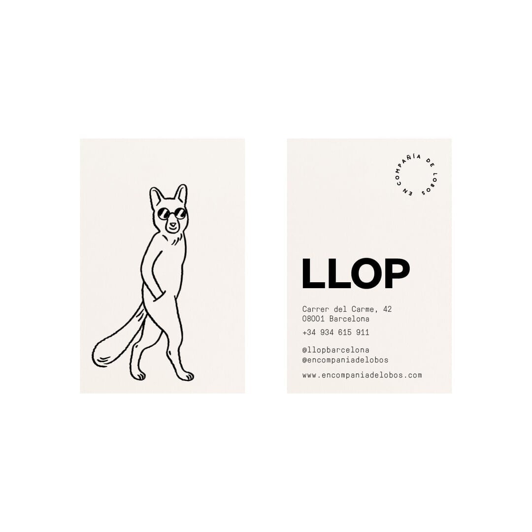 Brand Identity for Llop Café and Bar