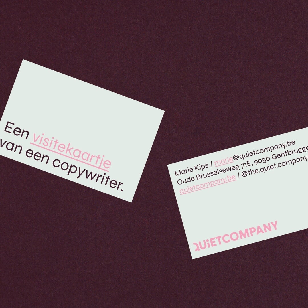 Brand Identity and Website Design for Quiet Company