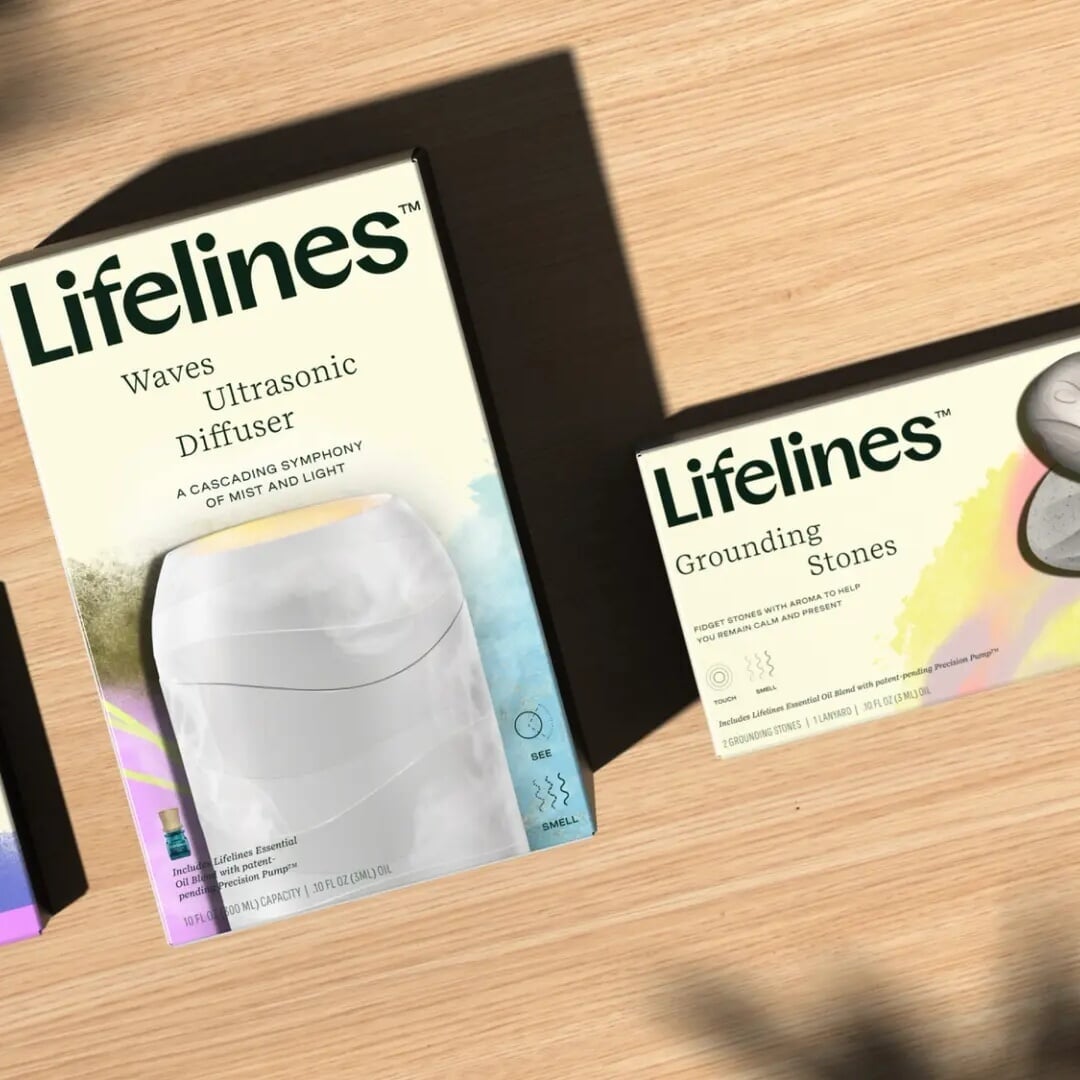 Brand and Digital Launch for Lifelines Stress Relief Tools