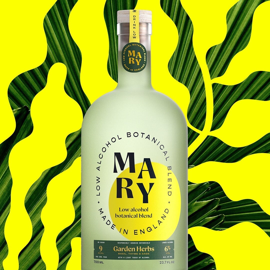 Brand Identity and Packaging for a Low Alcohol Botanical Blend