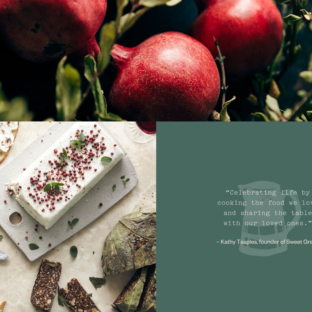 Brand Identity and Website for Sweet Greek