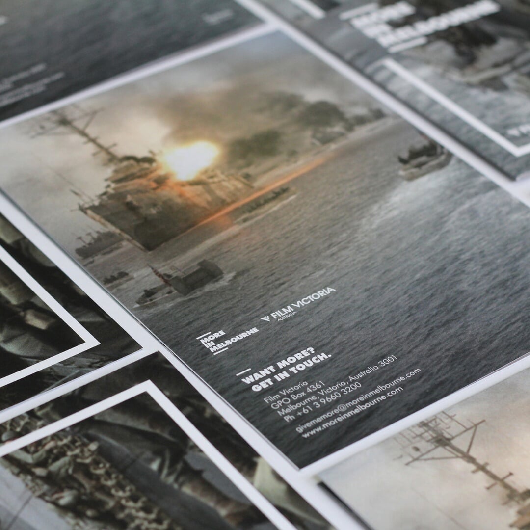 Print Campaign for Film Victoria’s More in Melbourne Initiative
