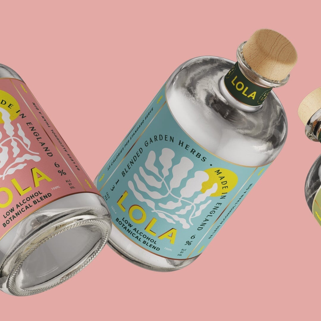 Packaging Concept for a Low Alcohol Botanical Blend